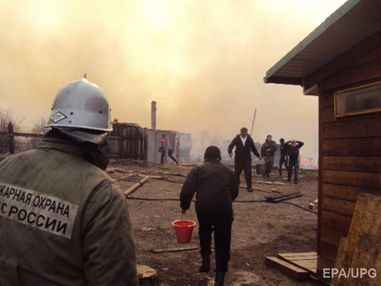 Площадь пожаров в Забайкалье за сутки увеличилась вдвое. Видео