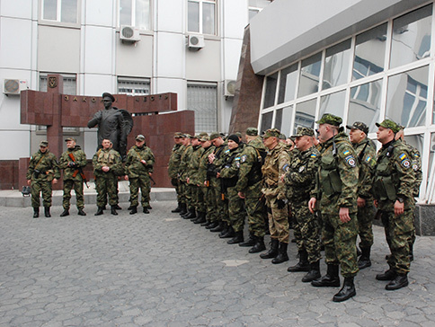 МВД: В зону АТО отправился отряд милиционеров из Днепропетровской области