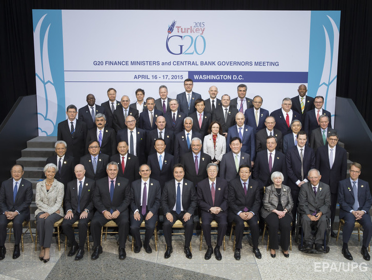 G20: Снижение цен на нефть имеет значительный позитивный эффект