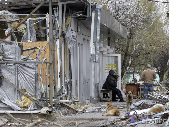 Пресс-офицер сектора "М" Горбунов: Боевики применяют тяжелую артиллерию в районе Широкино, ранен украинский боец