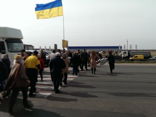 МВД: В Киеве Кольцевую дорогу заблокировали участники акции против коррупции