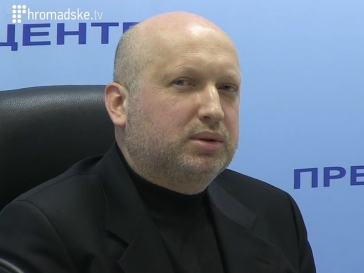 Турчинов: Украинско-американские учения проходят на очень высоком уровне, что вызывает неадекватную реакцию РФ