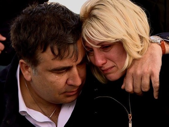 В Киеве простились с погибшим грузином, служившим в "Азове". Фоторепортаж