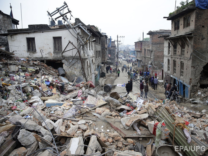 В Непале произошло второе мощное землетрясение