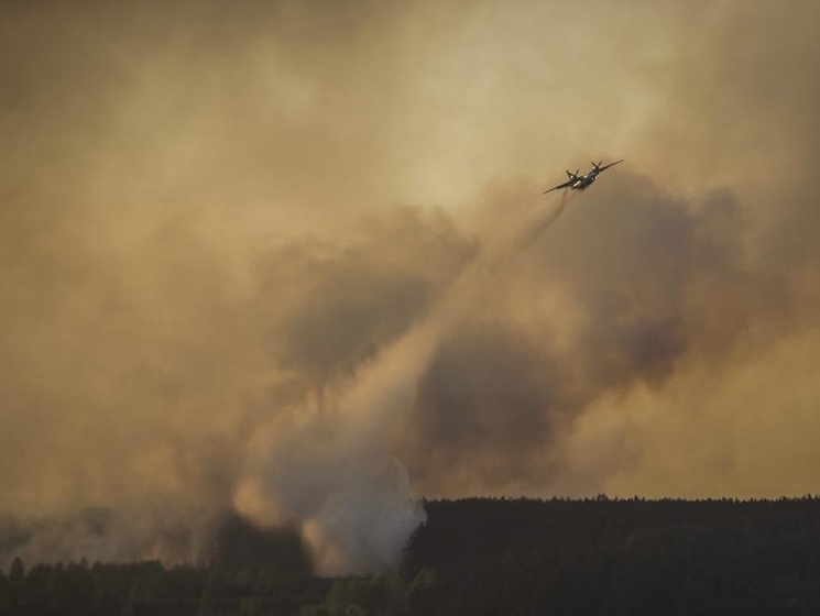 Дайджест 28 апреля: Пожар в лесу под Чернобылем, конфликт армии и "Правого сектора", конференция в поддержку Украины