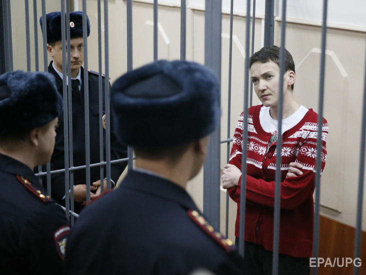 Защита Савченко будет требовать вернуть ее в медсанчасть СИЗО