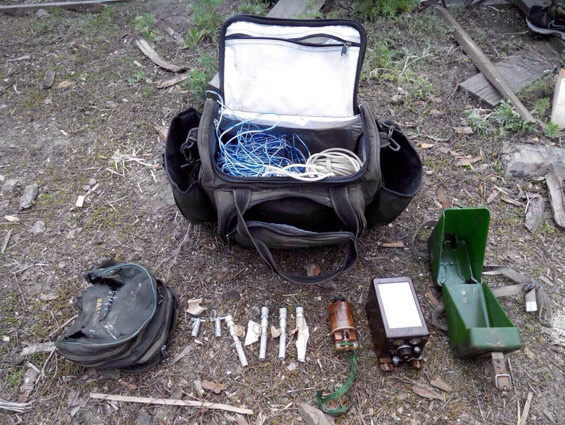 Правоохранители изъяли взрывчатку и боеприпасы у двух жителей Донецкой области
