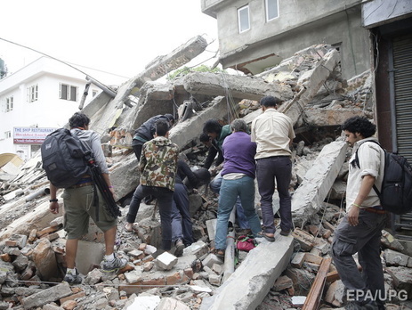 В Непале произошло землетрясение магнитудой пять баллов