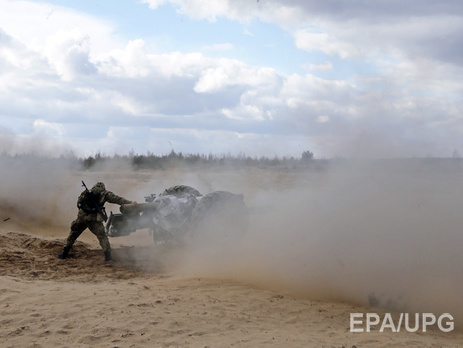 Пресс-центр АТО: В районе Опытного боевики обстреляли позиции украинских военных из танка