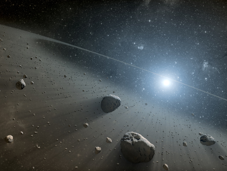Ученые пришли к выводу, что воду на землю принесли астероиды 