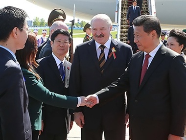 Глава Китая Си Цзинпин прибыл в Минск с официальным визитом