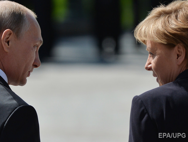 Из заявления Меркель об аннексии Крыма на сайте Кремля вырезали слово "преступная"