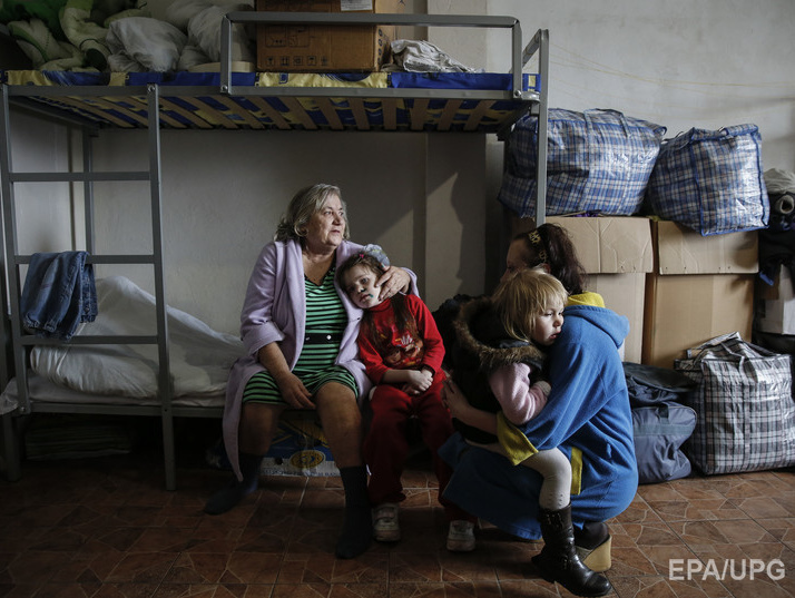 ООН: Количество внутренних переселенцев в Украине достигло 1,3 млн человек