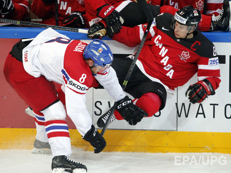 ЧМ по хоккею: Канада вышла в финал, обыграв Чехию. Фоторепортаж