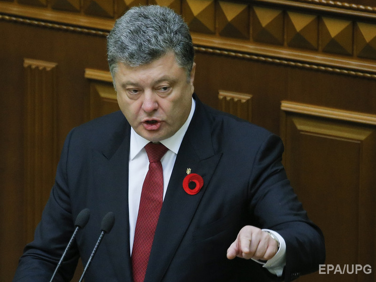 Порошенко: Диалог о формате выборов на Донбассе возможен только после прекращения огня и отвода тяжелых вооружений