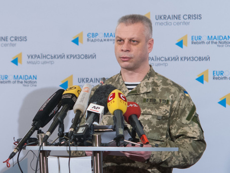 Лысенко: За сутки в зоне АТО погибли двое украинских военных, еще четверо получили ранения
