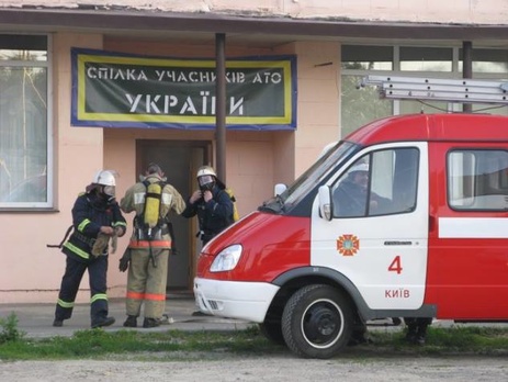 В Киеве неизвестные пытались поджечь офис 