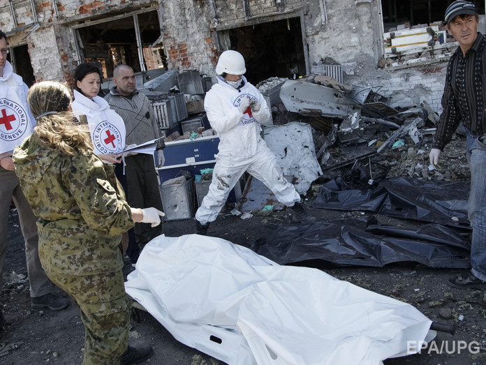 В Днепропетровск доставили тела пятерых "киборгов"