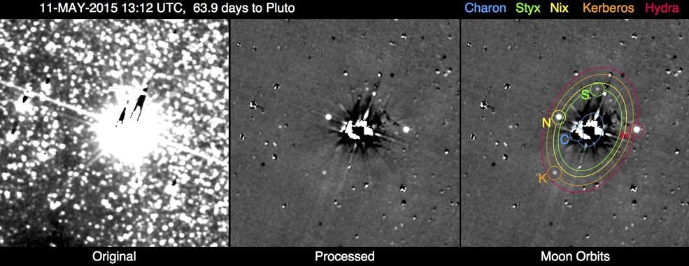 Зонд NASA сфотографировал систему Плутона с близкого расстояния