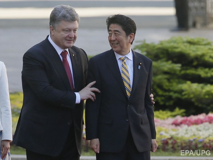 Япония предоставила Украине кредитные гарантии на сумму в $1,5 млрд