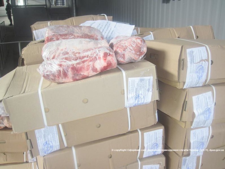 Госпогранслужба раскрыла схему незаконных поставок мяса в "ДНР" и "ЛНР" 