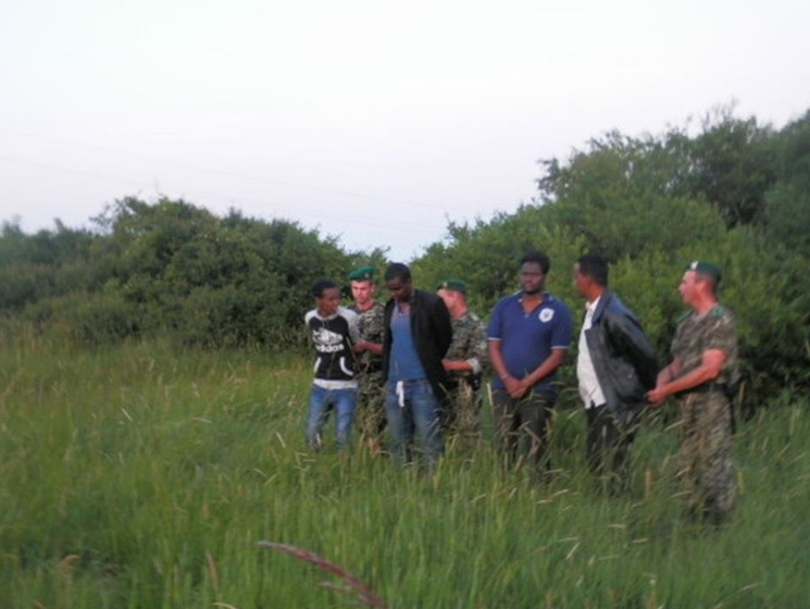 Госпогранслужба: В Закарпатье задержаны четыре гражданина Сомали, пробиравшиеся в Венгрию