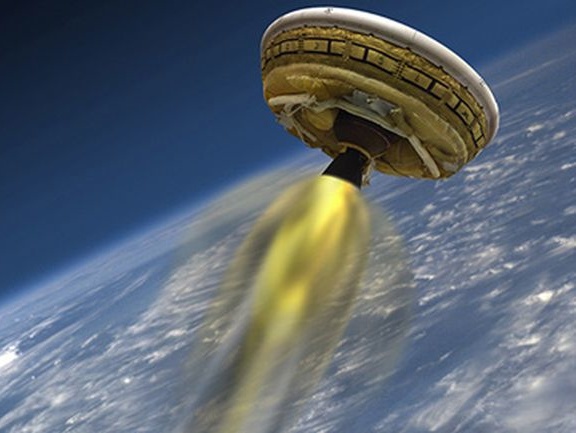 NASA начало испытания марсианской "летающей тарелки"