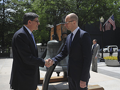 Министр финансов США Лью: Вашингтон поддержит Украину в реализации программы МВФ, в том числе по реструктуризации коммерческих долгов