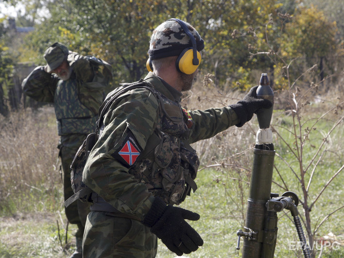 Штаб АТО: Боевики обстреливают позиции ВСУ из минометов