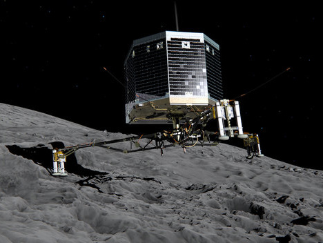 Станция Rosetta скорректирует свою орбиту для контакта с зондом Philae