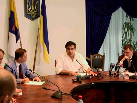Саакашвили: Бандитизм и рэкет &ndash; это функциональная обязанность прокуратуры? Видео