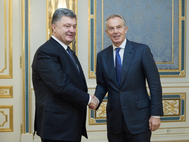 Порошенко пригласил бывшего премьера Великобритании Блэра в украинский совет реформ