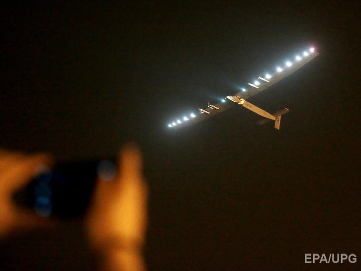 Самолет на солнечных батареях Solar Impulse попробует со второй попытки пересечь Тихий океан