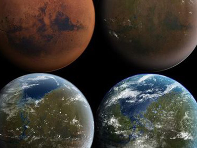 Американское оборонное агентство создает микроорганизмы для преобразования Марса