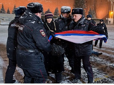 На Красной площади в Москве задержаны 10 ЛГТБ-активистов