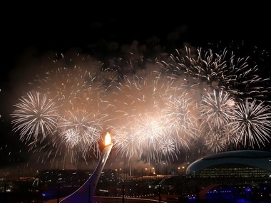 Церемония открытия игр в Сочи. Фоторепортаж
