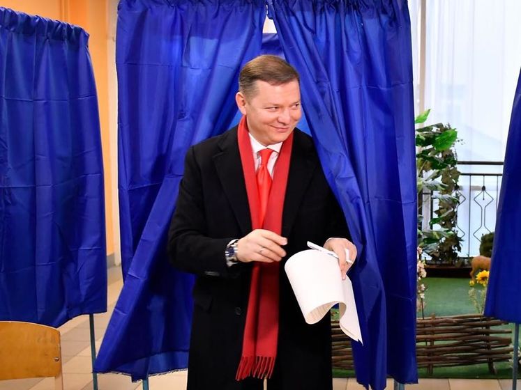 Ляшко выписали административный протокол за демонстрацию своего избирательного бюллетеня &ndash; Аваков
