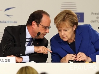 Правительство Германии: Меркель обсудит с Олландом ситуацию в Греции