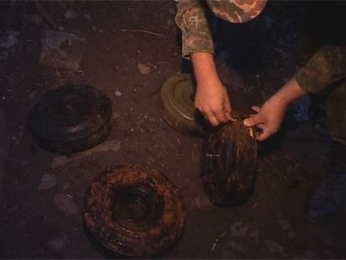 СБУ: В Днепропетровске найден тайник с противотанковыми минами