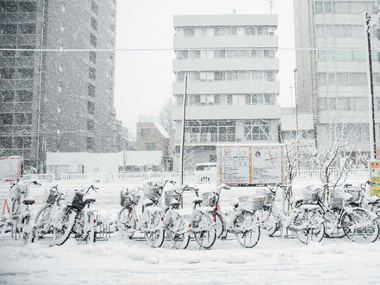Жертвами снегопадов в Токио стали два человека
