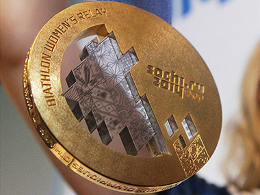 Золотую медаль сочинской Олимпиады оценили в $550