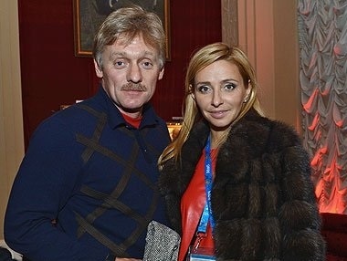 Навка 1 августа выйдет замуж за пресс-секретаря Путина