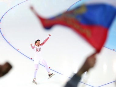 Россия завоевала первую медаль на домашней Олимпиаде