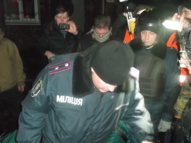 Возле Лукьяновского СИЗО милиция разогнала пикет протестующих