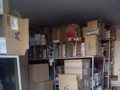 В Закарпатье правоохранители обнаружили подпольные склады контрафактных сигарет
