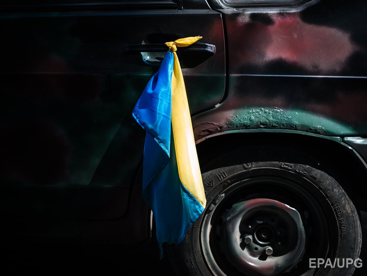 МВД: В Донецкой области перевернулся автомобиль с украинскими военными, погибли три человека