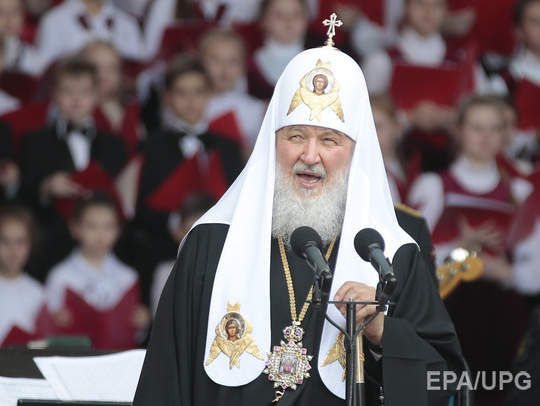 Глава РПЦ Кирилл призвал Путина и Порошенко остановить войну на востоке Украины