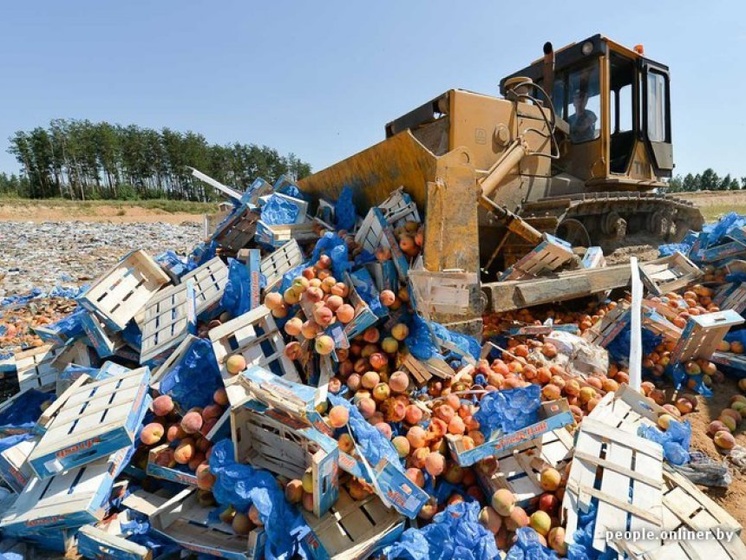 Посольство РФ в Польше выразило недовольство тем, что польский министр назвал уничтожение продуктов "тяжким грехом"