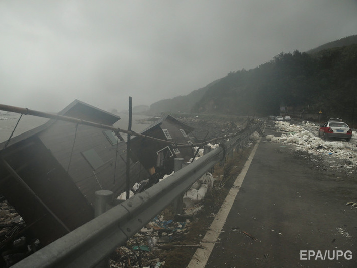 В Китае тайфун Soudelor стал причиной гибели 14 человек. Видео