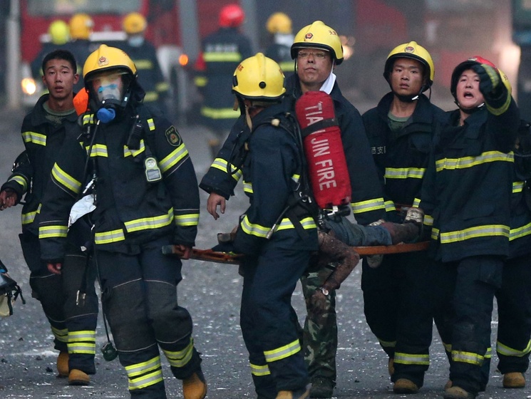 Число жертв взрыва в Китае выросло до 42